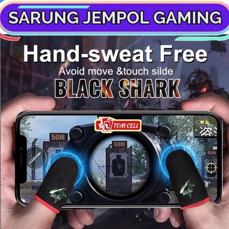 COD Sarung Jempol Game Mobile Ff Pubg Sarung Jempol Blackshark Anti Keringat
