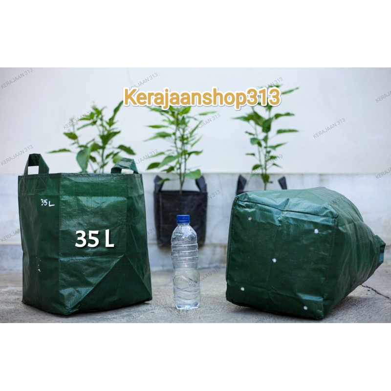 Planter bag 35 liter hijau
