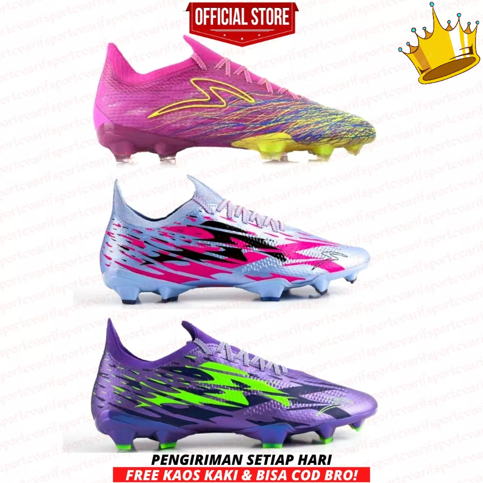 Menarik.. NEW-FLASH SALE Sepatu Sepak Bola SPECS Accelerator Alpha XTD Elite FG Violete Green Gecko 102091 Original 100% BNIB - Specs Alpha Nerve Elite