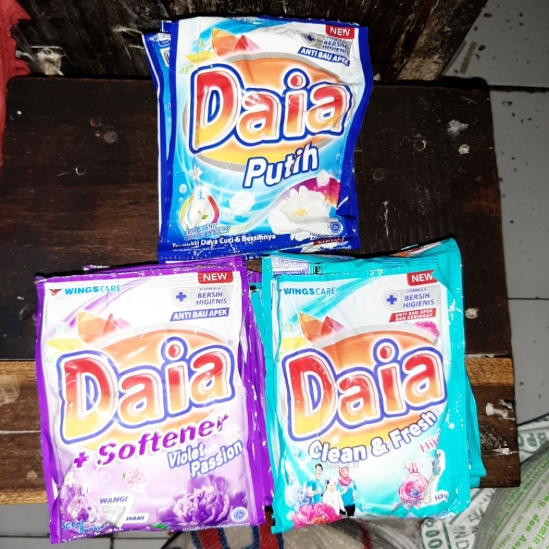 Daia Detergen Bubuk Renceng (6pcs)