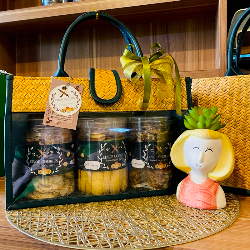 

HAMPERS TAS MIKA KEPANG HIJAU