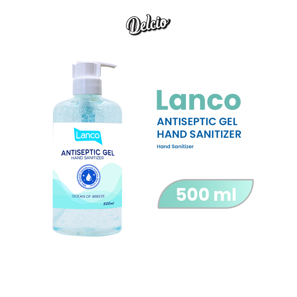 Foto Hand Sanitizer Gel Antiseptic Cair 500 ml Terdaftar di KEMENKES RI