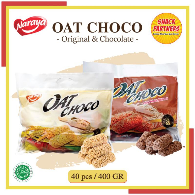 

NARAYA OAT CHOCO 400GRAM/OAT CHOCO COKLAT /VANILA