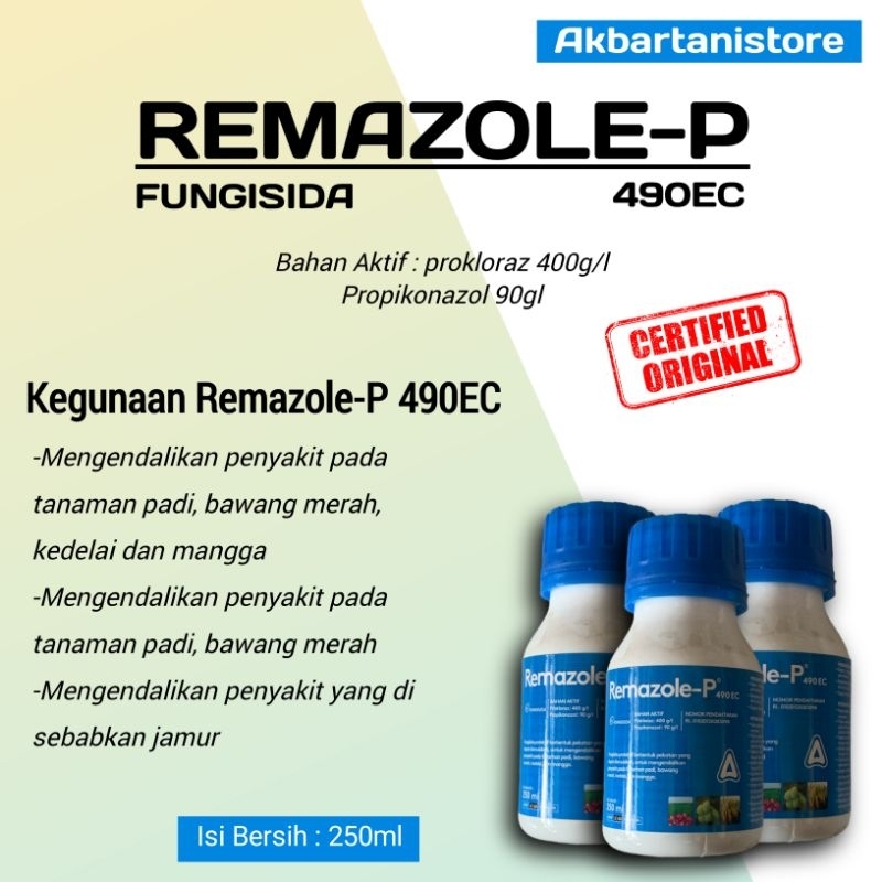 Fungisida Remazole P 490ec - 250ml