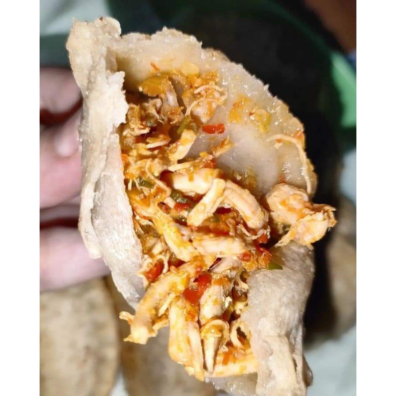 

CIRENG AYAM SUWIR PEDAS ISIAN MELIMPAH