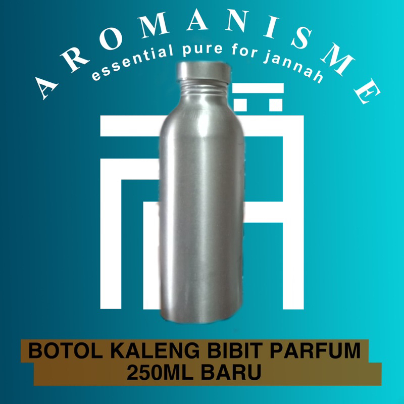 MURAH BOTOL KALENG BIBIT PARFUM 250ML BARU