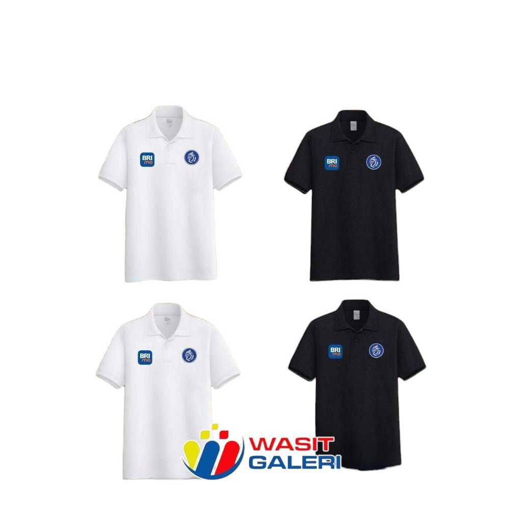 POLO T shirt / BAJU WANGKI BRI LIGA 1 ( Logo: BRI MO - BRI LIGA 1 )