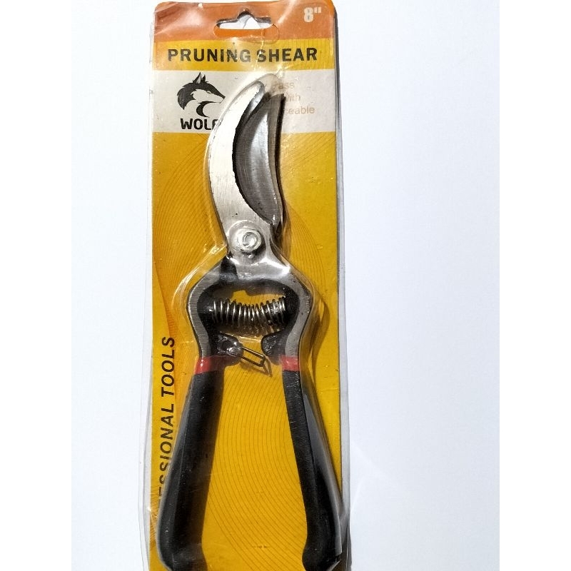 Gunting Dahan Kayu / Gunting Ranting kayu / Pruning Shear Merk Wolf