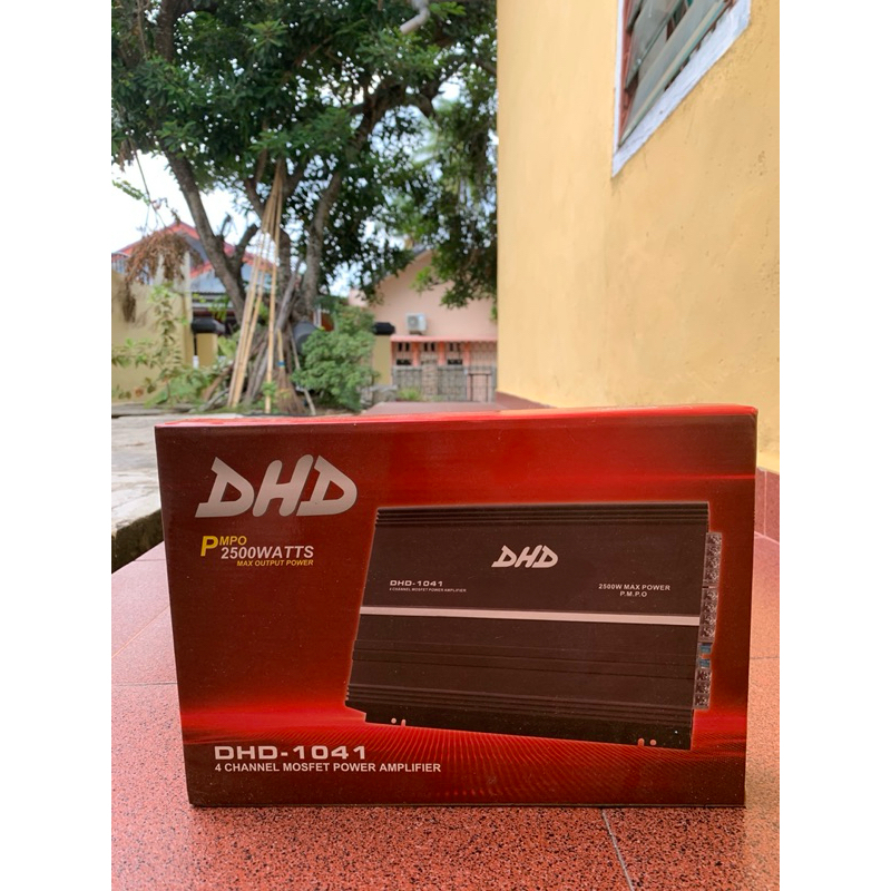 Power amplifier 4 channel DHD-1041