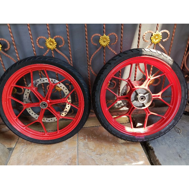 velg sonic 150 R red