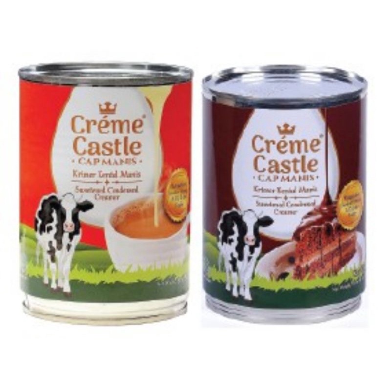 

Creme Castle Cap Krimer Kental Manis Sweet Condensed Creamer Halal 500 gr Pekanbaru