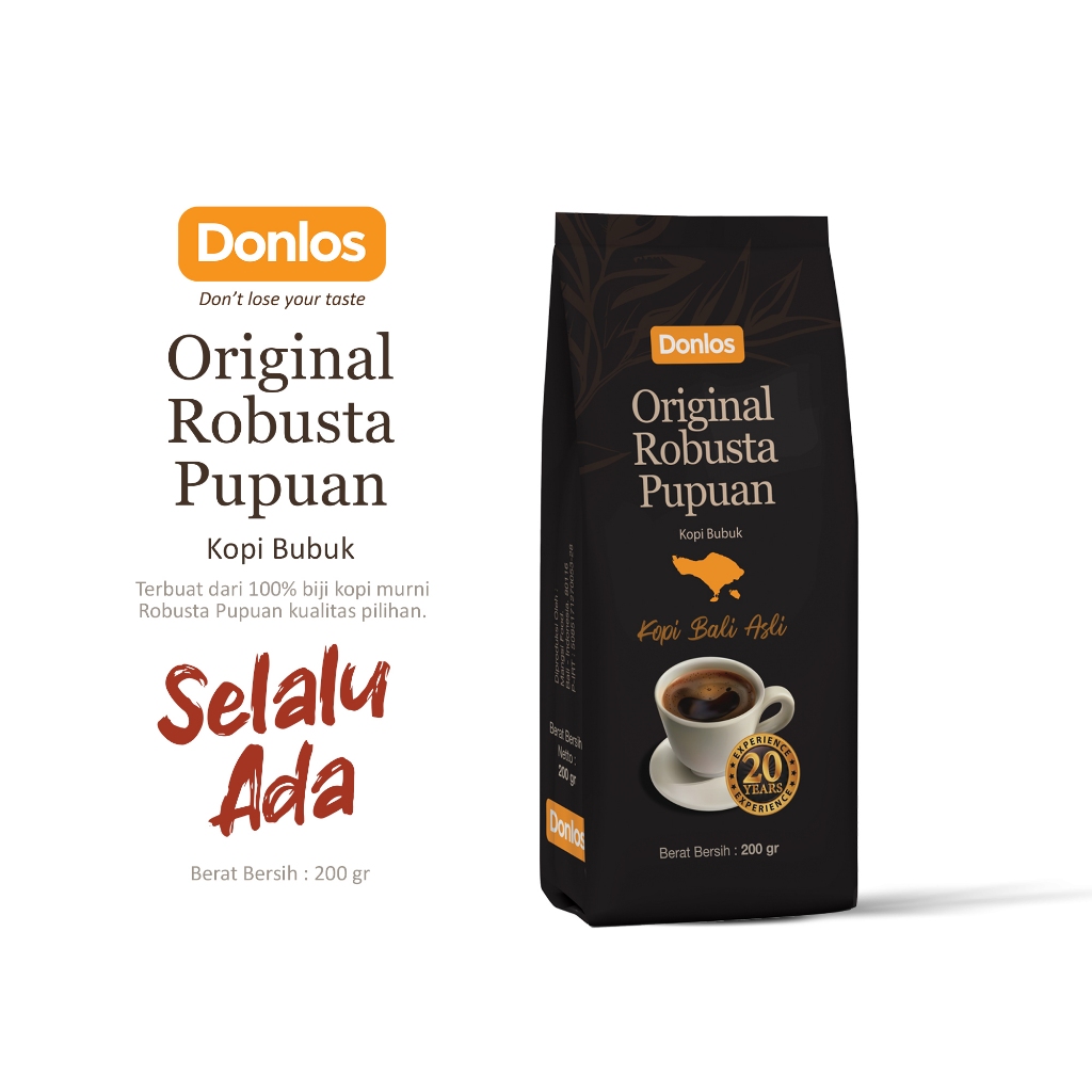 

Donlos Original Robusta Pupuan 200 gr