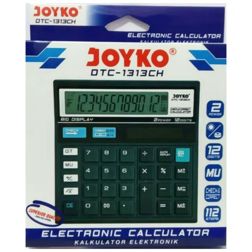 

Calculator / Kalkulator Joyko DTC-1313CH / 12 Digits / Check Correct