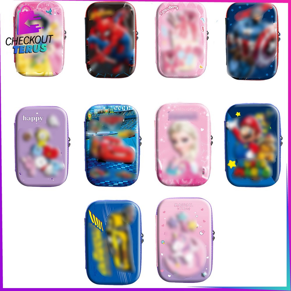 

CT A82 Kotak Pensil 3D Karakter Kartun Lucu Tempat Pinsil Alat Tulis Anak Sekolah Kotak Pensil Besar Pencil Case Cartoon
