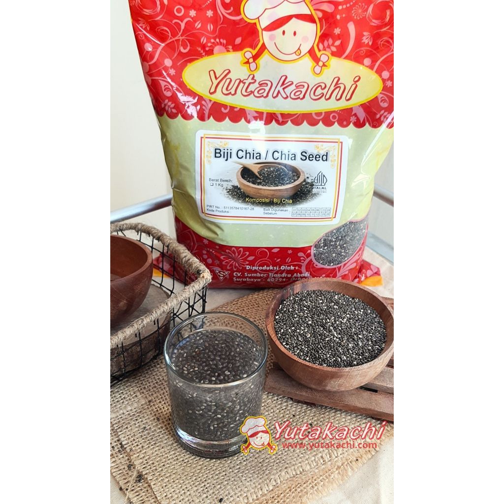 

Yutakachi Chia Seed repack 100gr