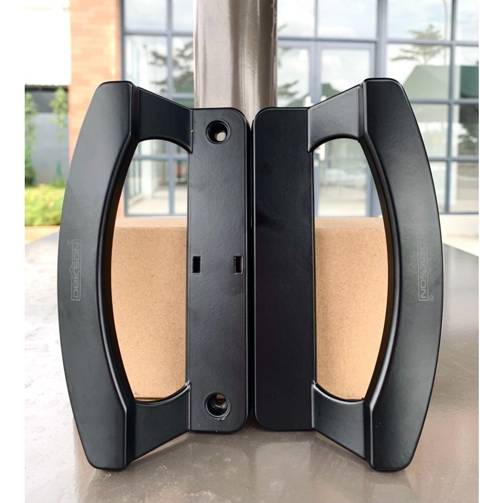 HANDLE DEKSON SLH XL80 Tarikan Pintu Aluminium Sliding Geser hitam