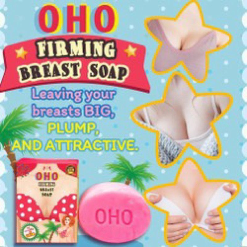 READY STOCK OHO FIRMING BREAST SOAP / sabun pembesar payudara / pengencang payudara / pencerah payud