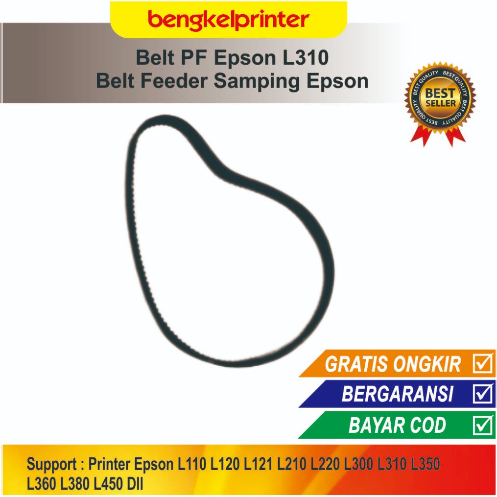 Belt LF Dinamo Bawah Printer Epson L310 L360 L121 L300 L220 L210 l110 | Belt Samping Printer Epson