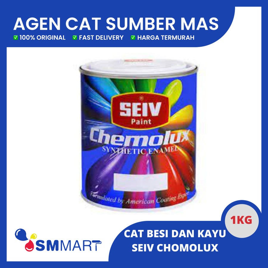 SEIV CHEMOLUX / CAT MINYAK KAYU BESI 1KG