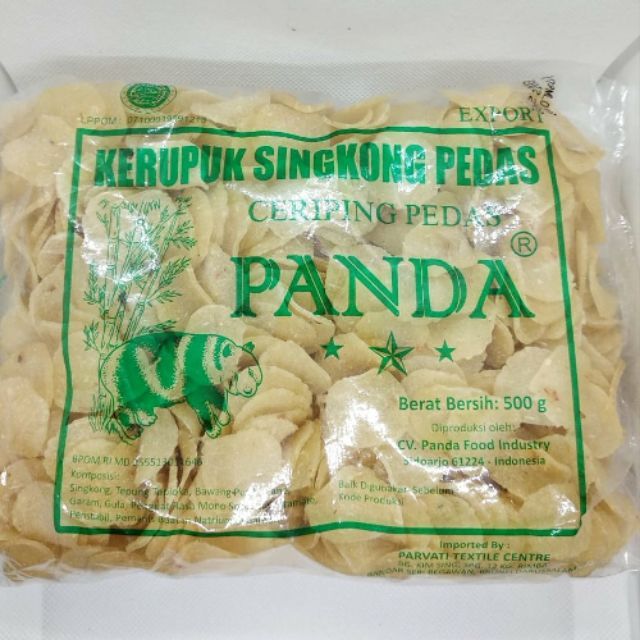 

Kerupuk Singkong Panda Duo 450 Gram/Kerupuk singkong/Kerupuk panda