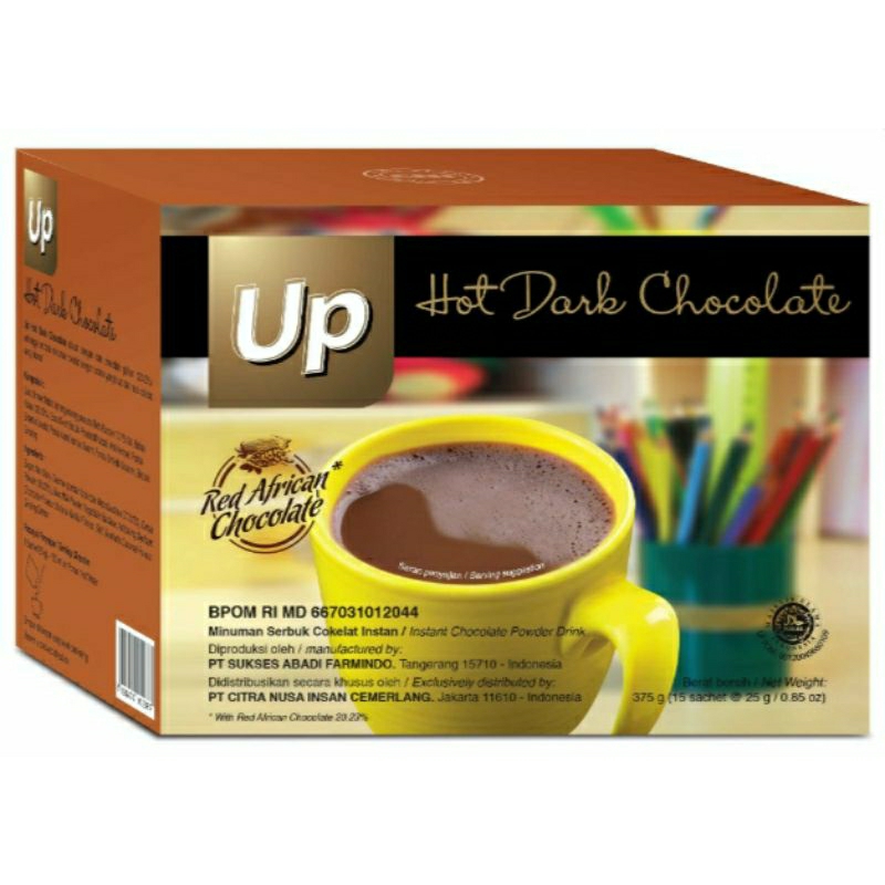 

Up Hot Dark Chocolate isi 15 sachet