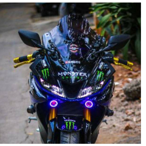 winglet R15 new v3 vva model lampu projie visor winglet r15v3 visor fender hugger