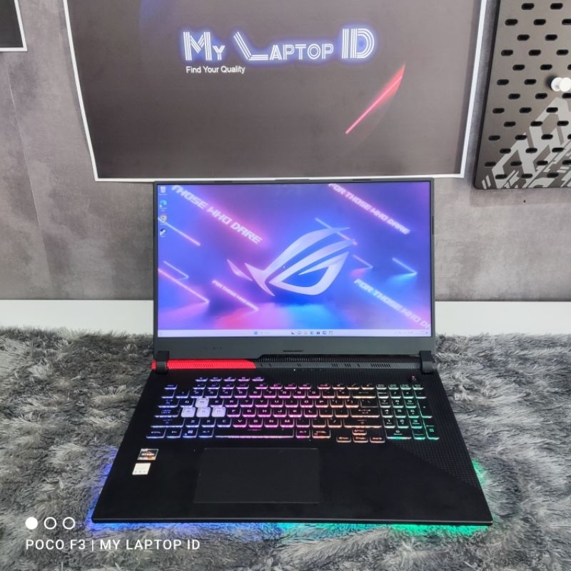 laptop gaming ROG G713IE Ryzen 7 4800H RTX3050Ti