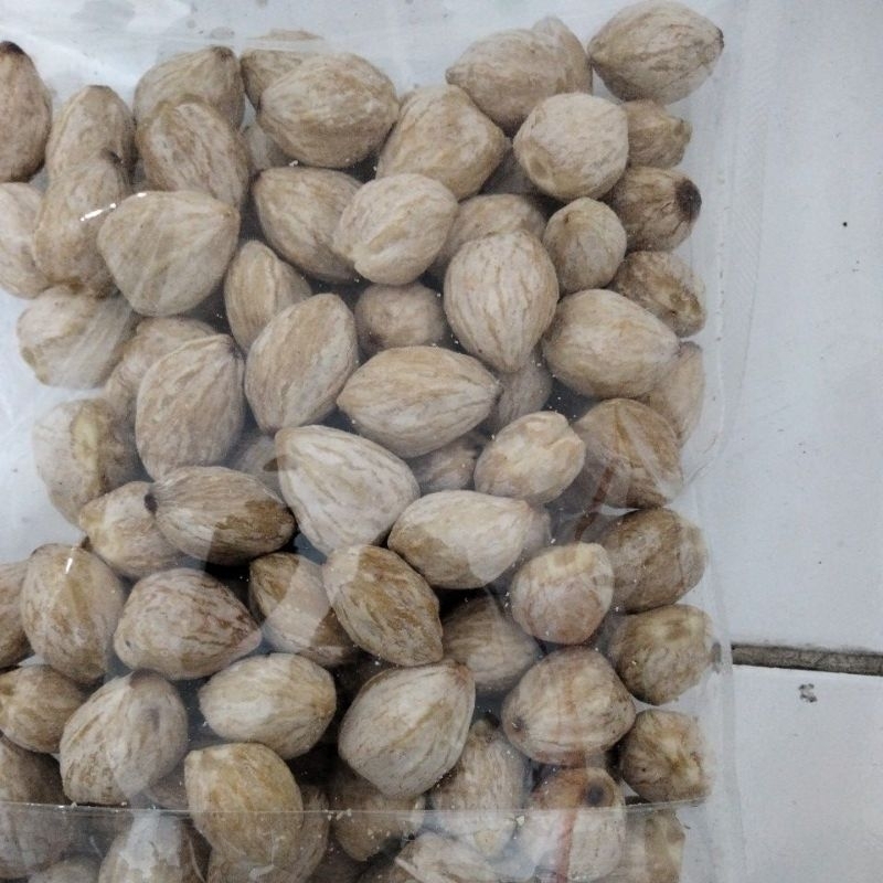 

Kemiri bulat/Kemiri Utuh/Bumbu Dapur 50gram-1Kg