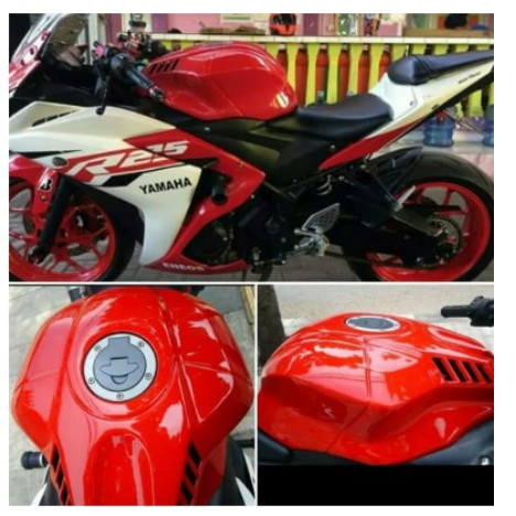 COVER TANGKI R25 COVER TANGKI R25 OLD COVERTANGKI R25 COVERTANG R25 KONDOM TANKI YAMAHA R25 OLD COVE