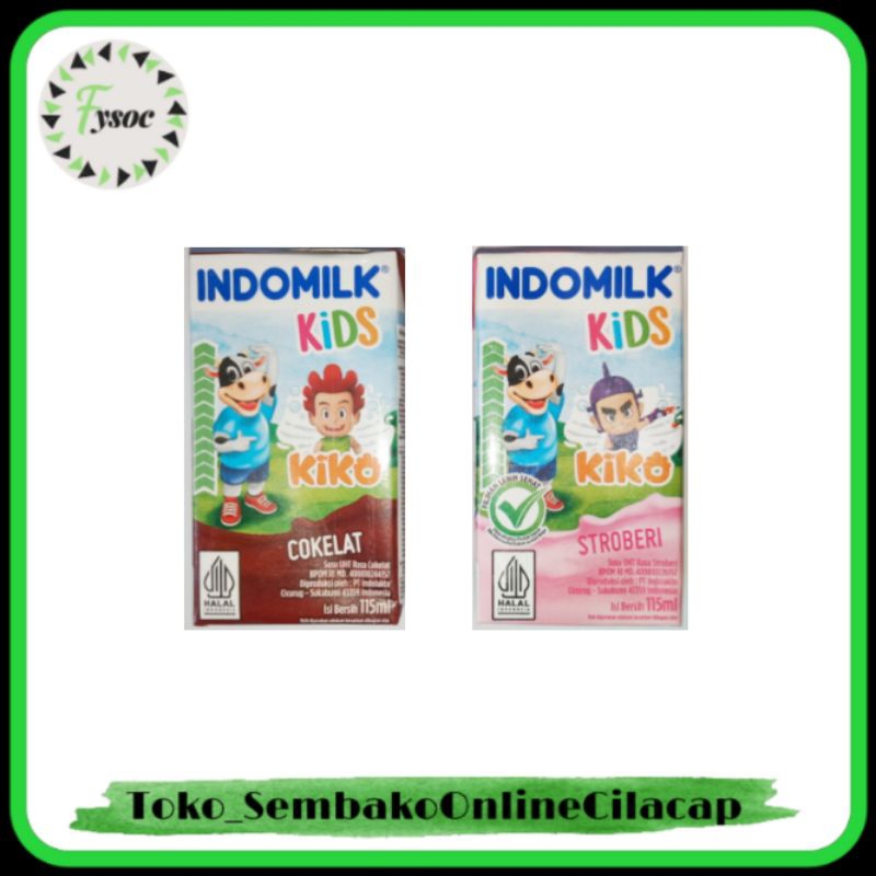 

INDOMILK KIDS SUSU UHT 115 ML SUSU KOTAK