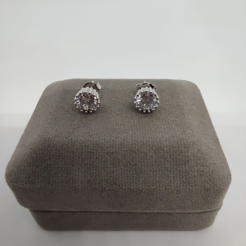 Anting tusuk(giwang) impor asli perak 925