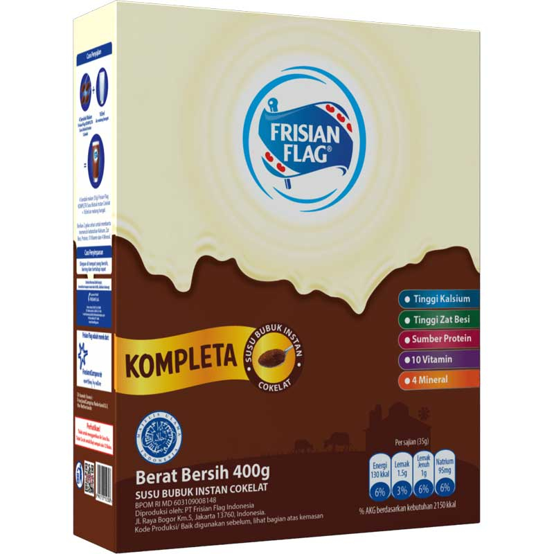 

Frisian Flag Instant Cokelat Box 400g