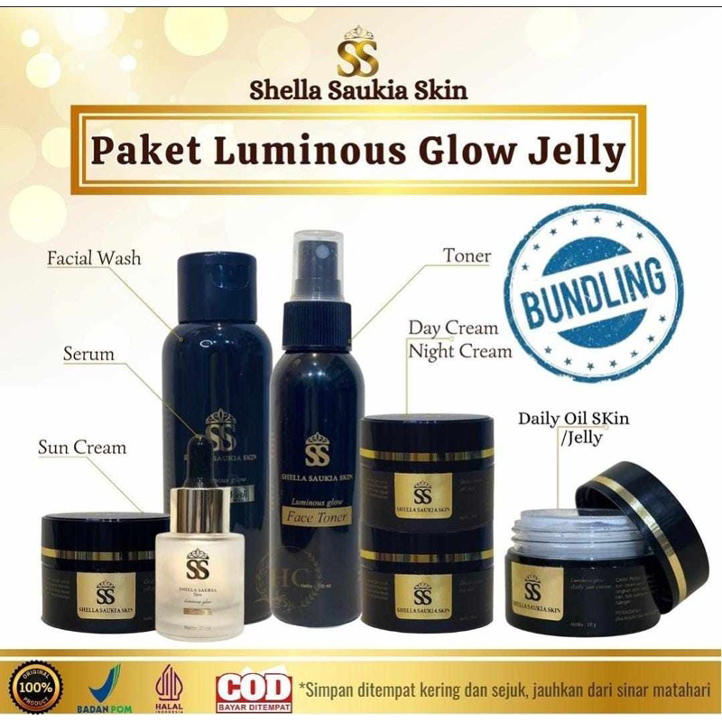 SKINCARE SS PAKET LUMINOUS GLOW (ES) SHELLASAUKIA