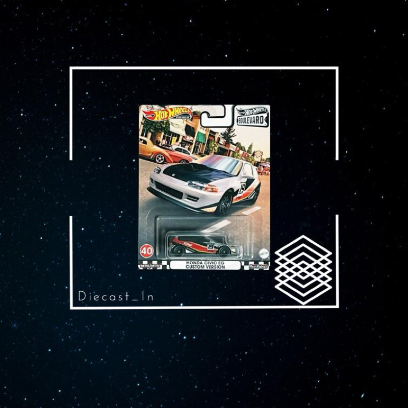 Hot Wheels Boulevard Honda Civic EG Custom