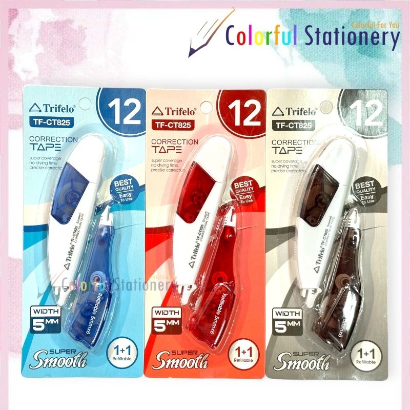 

Correction Tape / Tip X Kertas Trifelo CT 825