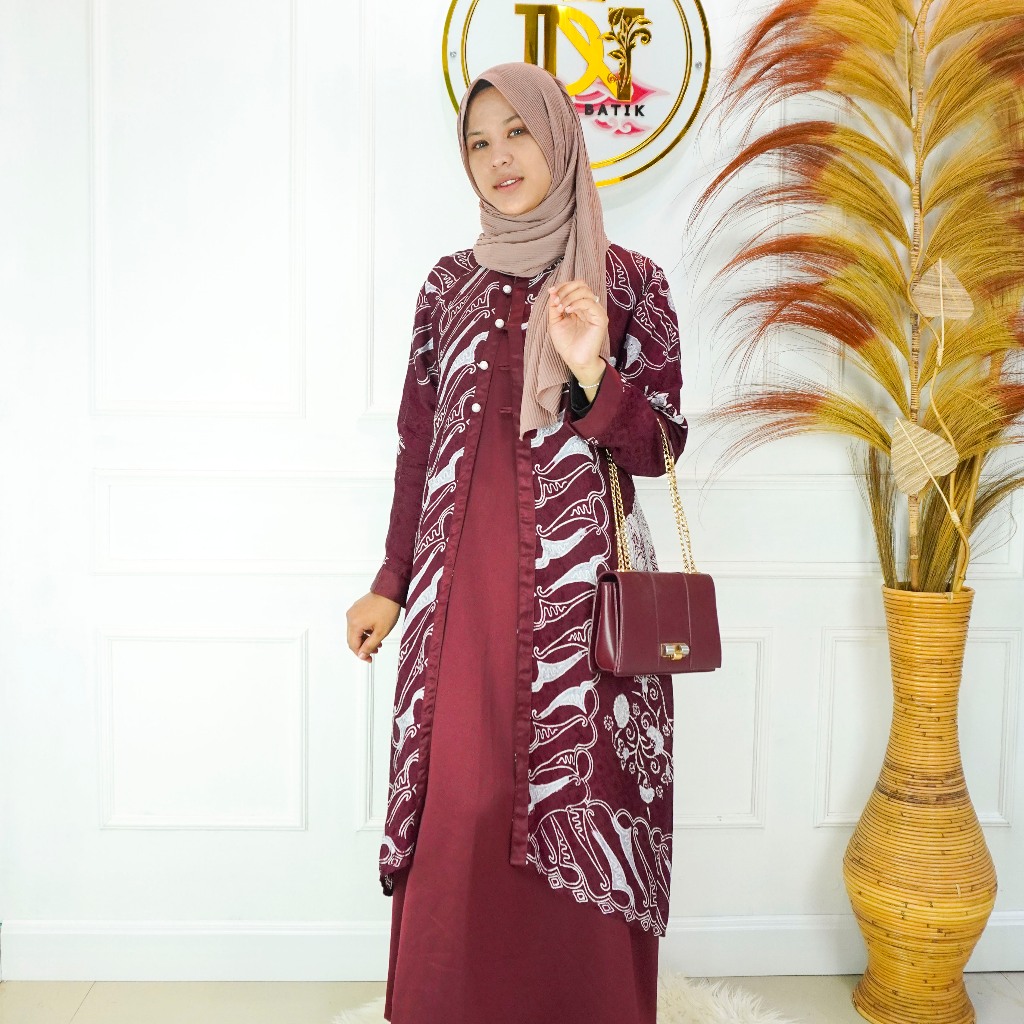 OUTER GAMIS BATIK by Diana Butik