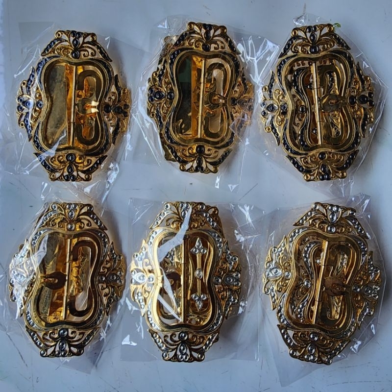 TIMANG KEPALA SABUK EPEK BUSANA JAWA GESPER