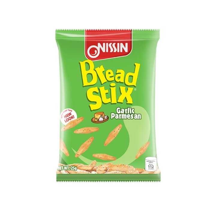 

NISSIN BREAD STIX GARLIC/EGGNOG/CUBE WAFER VANILLA & CHOCOLATE