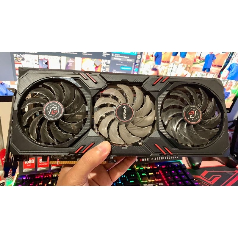 VGA RX 6600XT Asrock Phantom Gaming