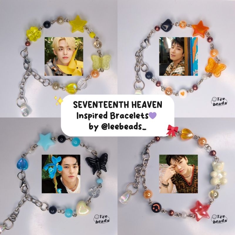 Gelang Seventeen/Seventeen Bracelet/Gelang Manik/Beads Bracelet/Album Inspired Bracelet