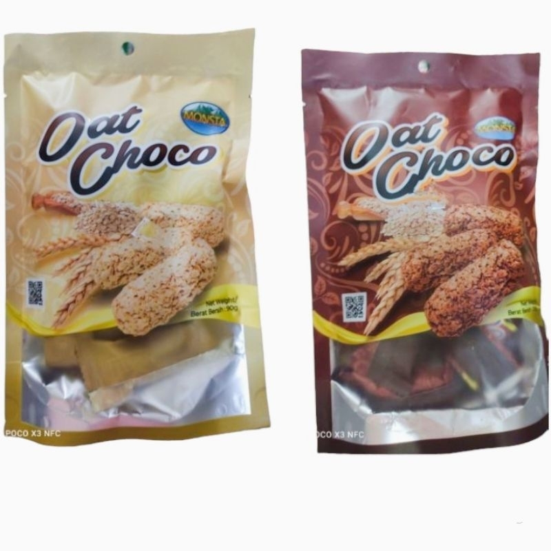 

MONSTA OAT CHOCO/OATMEAL BAR/SNACK GANDUM COKLAT/CEMILAN SEREAL GANDUM