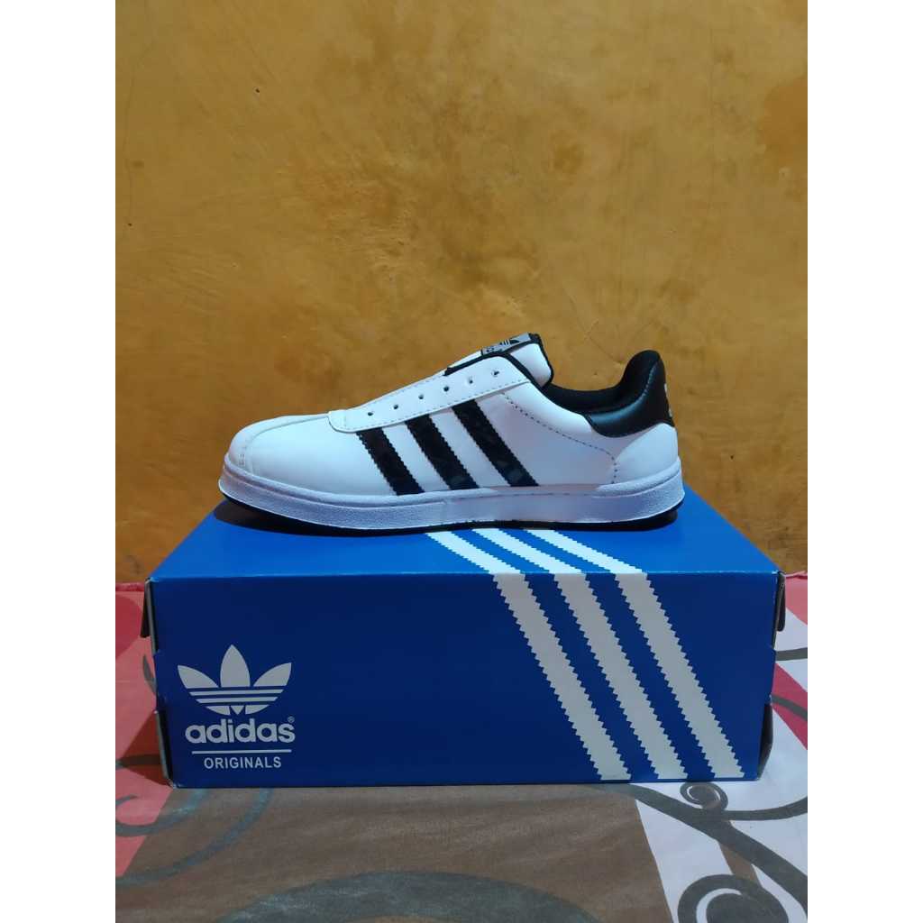 Sepatu Adidas Gazelle OG Classic Leather White France Un-Original Premium BNIB
