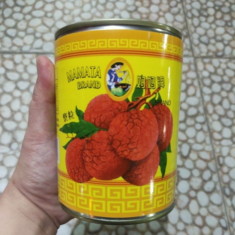 

MAMATA LYCHEE IN SYRUP (BUAH LECI DALAM KALENG) 565GR