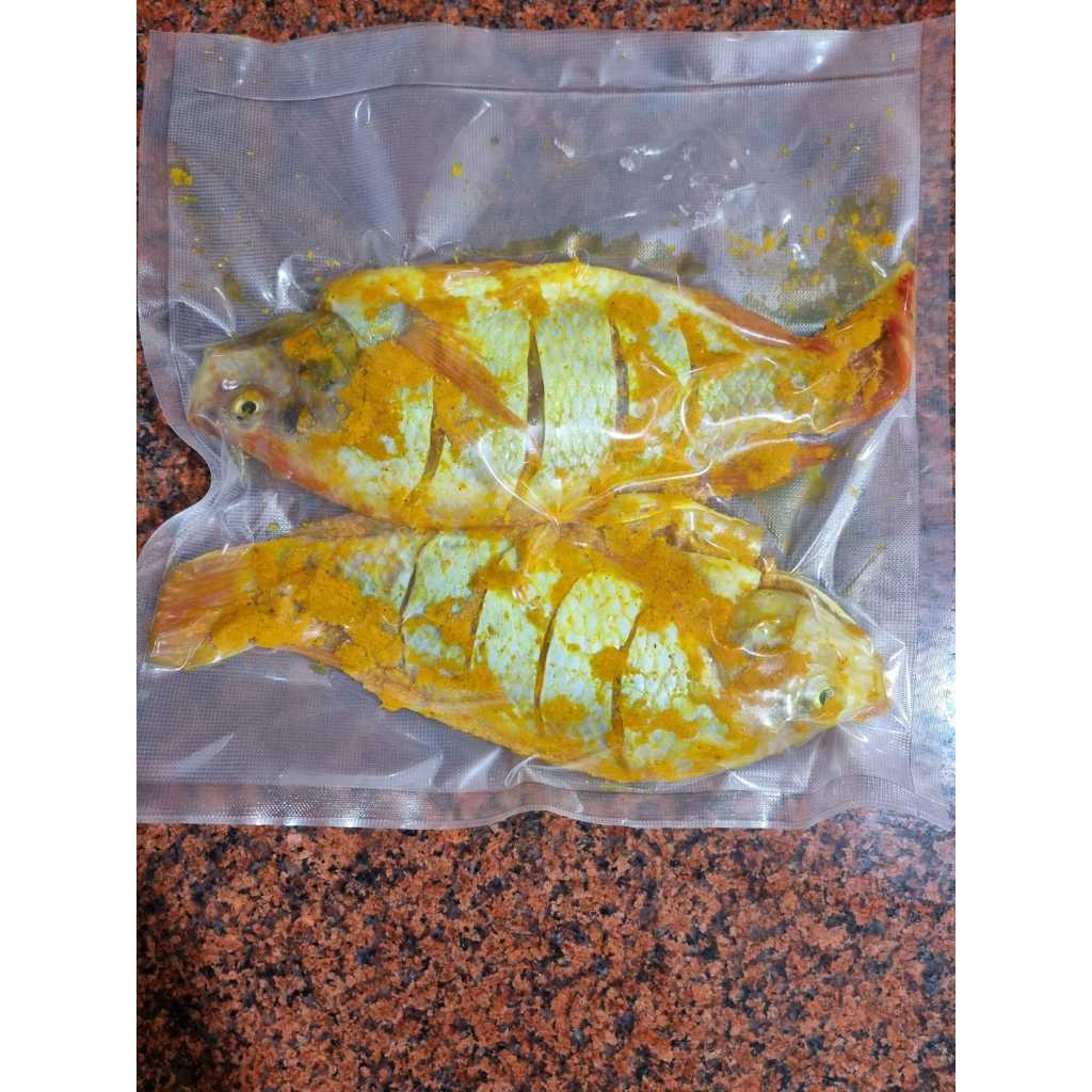 

Ikan Nila Bumbu Kuning Frozen Siap Goreng 2 Ekor