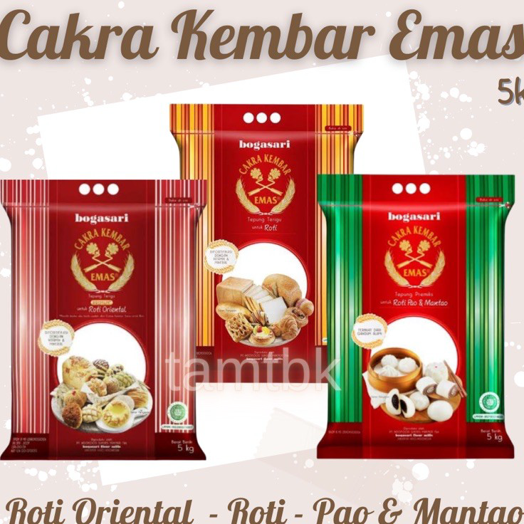 

➲➛☆ [Tamtbk] Cakra Kembar Emas Roti Oriental, Roti, Pao & Mantao BOGASARI