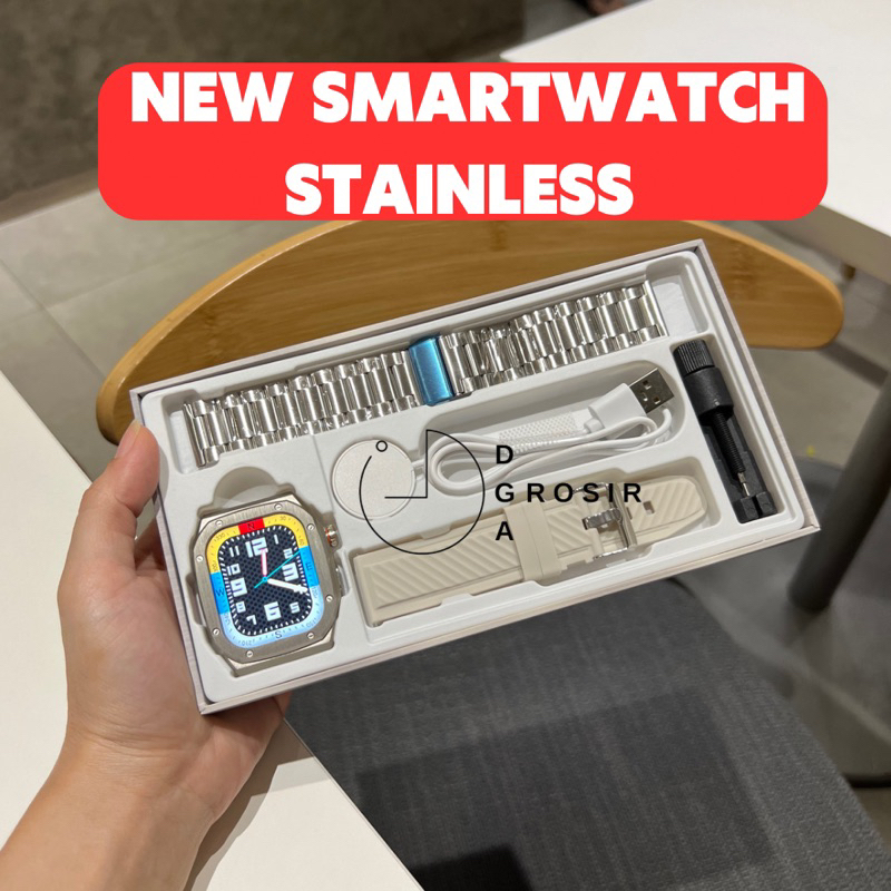 SMARTWATCH LG STAINLESS WATERPROOF WATCH TAHAN AIR