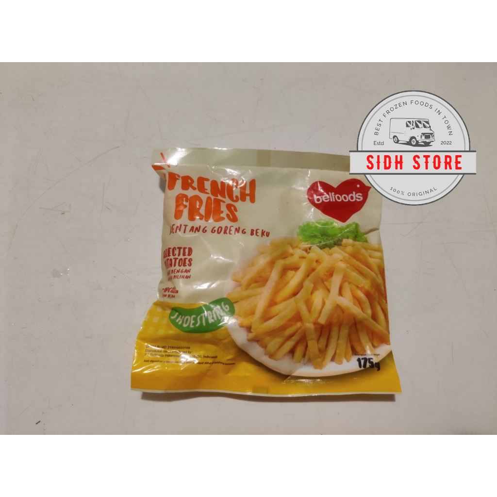 

Belfoods Kentang Goreng Shoestring French Fries 175 Gr