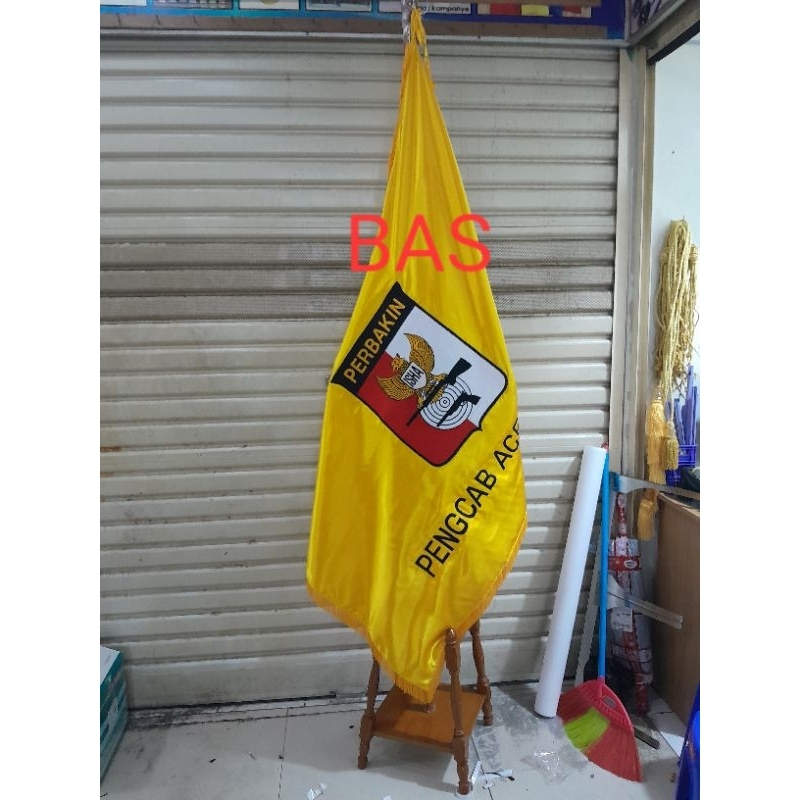 BENDERA PATAKA PERBAKIN/CUSTOM BENDERA/BENDERA BORDIR