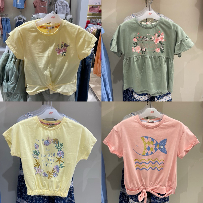 Kaos Anak Perempuan JSP Kids (4-14 Tahun)