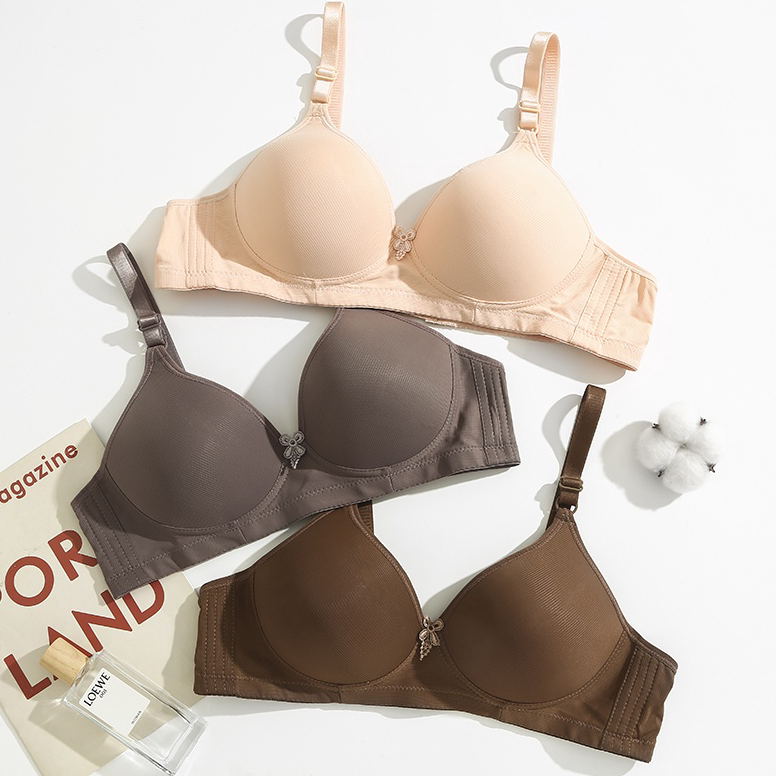 TERLARIS [COD] YOROYAL Bh Bra Big size Bra Tanpa kawat BH Push up import Ukuran 38-44